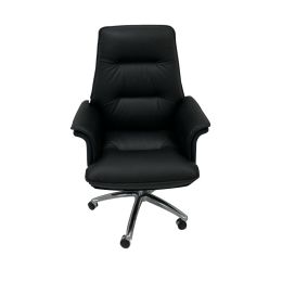 Swivel Boss Revolving Manager Office Chair Leather Executive Office Chair