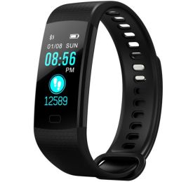 Color Screen Smart Bracelet With Heart Rate Blood Pressure Bluetooth Smart Watch Pedometer Smart Wristband
