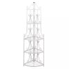 Corner Plant Rack White 14.2"x23.6"