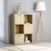 Storage Cabinet Sonoma Oak 23.6"x11.6"x35.4" Chipboard