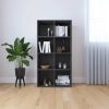 Book Cabinet/Sideboard Gray 26"x11.8"x51.2" Chipboard