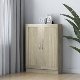 Book Cabinet Sonoma Oak 32.5"x12"x45.3" Chipboard