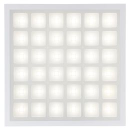 LED Designer Troffers | 2 X 2 | 40 Watt | 5000 Lumens | 5000K | ETL Listed | Pack of 6