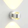 LED Crystal Wall Sconce for Bedroom Bathroom Aisle stairwell Terrace, 6w/Warm White Light, Decorative Spotlight