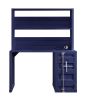 Cargo Desk & Hutch, Blue