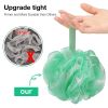 4 Set  Bath Shower Loofah Sponge 75g Bath Mesh Pouf Shower Ball Body Scrubber Exfoliating Bath Sponge for Women and Men;