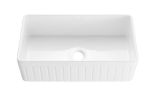 33 "dishwashing basin, single tank, switchable fire soil kitchen sink