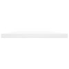 Bookshelf Boards 8 pcs White 23.6"x7.9"x0.6" Chipboard