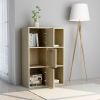 Storage Cabinet Sonoma Oak 23.6"x11.6"x35.4" Chipboard
