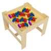 Children's Wooden Table And Chair Set With Two Storage Bags (One Table And Two Chairs)  YJ