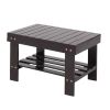 Children Bench Stool Bamboo Brown--YS