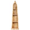 Bookshelf 19.7"x15.7"x70.9" Solid Mango Wood