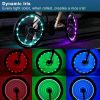 2 Pack LED Bicycle Wheel Light, 7 Colours in One Waterproof Bicycle