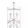 Corner Plant Rack White 14.2"x23.6"