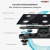 Smart Digital Bathroom Weighing Scale with Body Fat and Water Weight for People, Bluetooth BMI Electronic Body Analyzer Machine, 400 lbs.5 Core