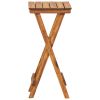 Plant Stand 11.8"x11.8"x26.4" Solid Acacia Wood