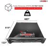 Amplifier Audio Amp Stereo System USB Input Mic Aux Mini Amplifier For Speakers Surround Sound 5 Core 5CA 4400