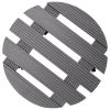 Plant Trolleys 2 pcs Gray Ã˜11.8"x3" WPC