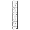 6-Tier Book Cabinet White 15.7"x11.8"x82.7" Chipboard