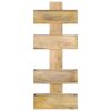 Magazine Wall Rack 11.8"x4.3"x28.3" Solid Mango Wood