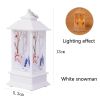 Christmas Wind Lantern Led Electronic Candle Table Lamp Night Light Old Man Snowman Decoration Deskt