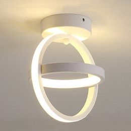 Simple and modern ceiling light (Model: Tricolor, Color: White A)