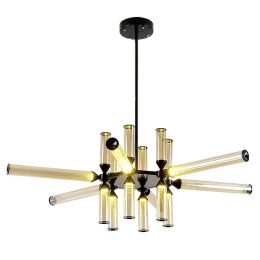 Post Modern LED Chandelier (style: B, Color: Amber)