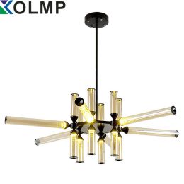 Post Modern LED Chandelier (style: A, Color: Milk white)