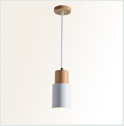 Macaron bedside chandelier (style: Warm light, Color: White)