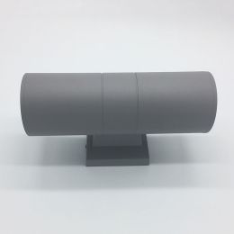 LED lamp direct selling hotel wall lamp door pillar balcony courtyard lamp room inside and outside double head wall lamp processing can be customized (Color: Natural White, size: 5)