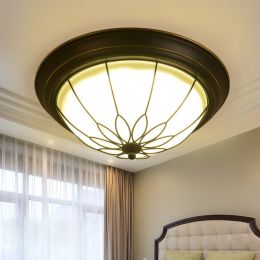 American retro ceiling light (Model: 15w, Color: Warm light)