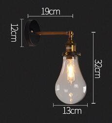 Vintage Wall Lamp (style: H)