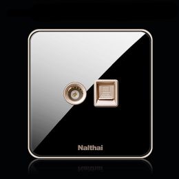 Type 86 wall household wall switch socket panel (style: 11 style)