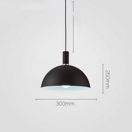 Color pot cover Chandelier Lampshade (Color: Black)