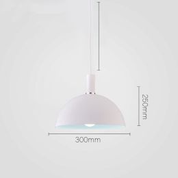 Color pot cover Chandelier Lampshade (Color: White)