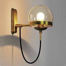 Modern retro wall lamp (Color: Gold)