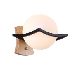 Modern creative household solid wood lamp (Color: A)