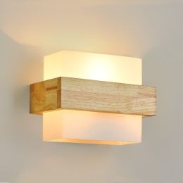 Modern creative household solid wood lamp (Color: D)