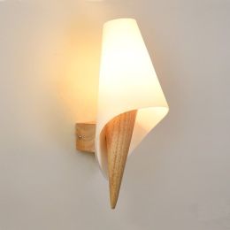 Modern creative household solid wood lamp (Color: E)