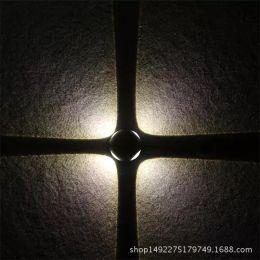 Outdoor waterproofing wall lamp indoor hotel courtyard wall wall lamp cross star light antirust LED exterior wall lamp (style: A)