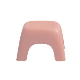 Cartoon Children Stool Anti-skid Toilet Stool Home Plastic Stool (Color: pink)