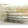 3/4/5/6/7-Tier Shoe Tower Shelf Organizer Shoe Rack Storage 21 Pairs Shoes Shelves Metal Holder